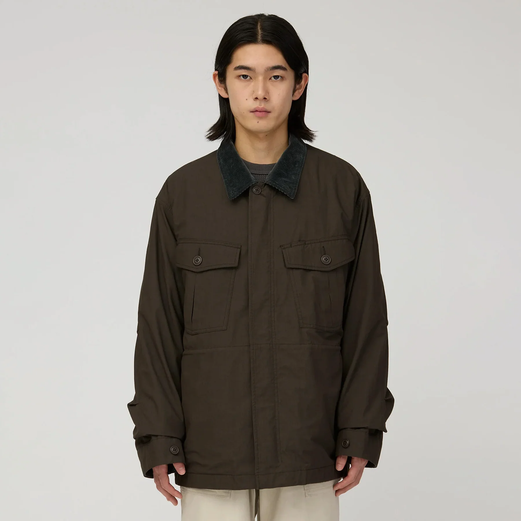 Snow Peak Hybrid Takibi Adjustable Jacket Dark Brown
