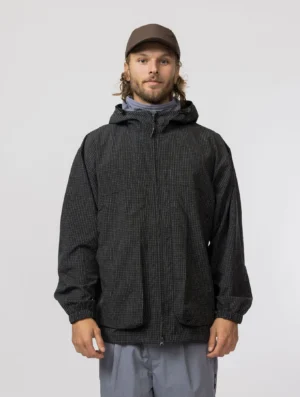 Snow Peak Kasuri Ripstop Jacket Black
