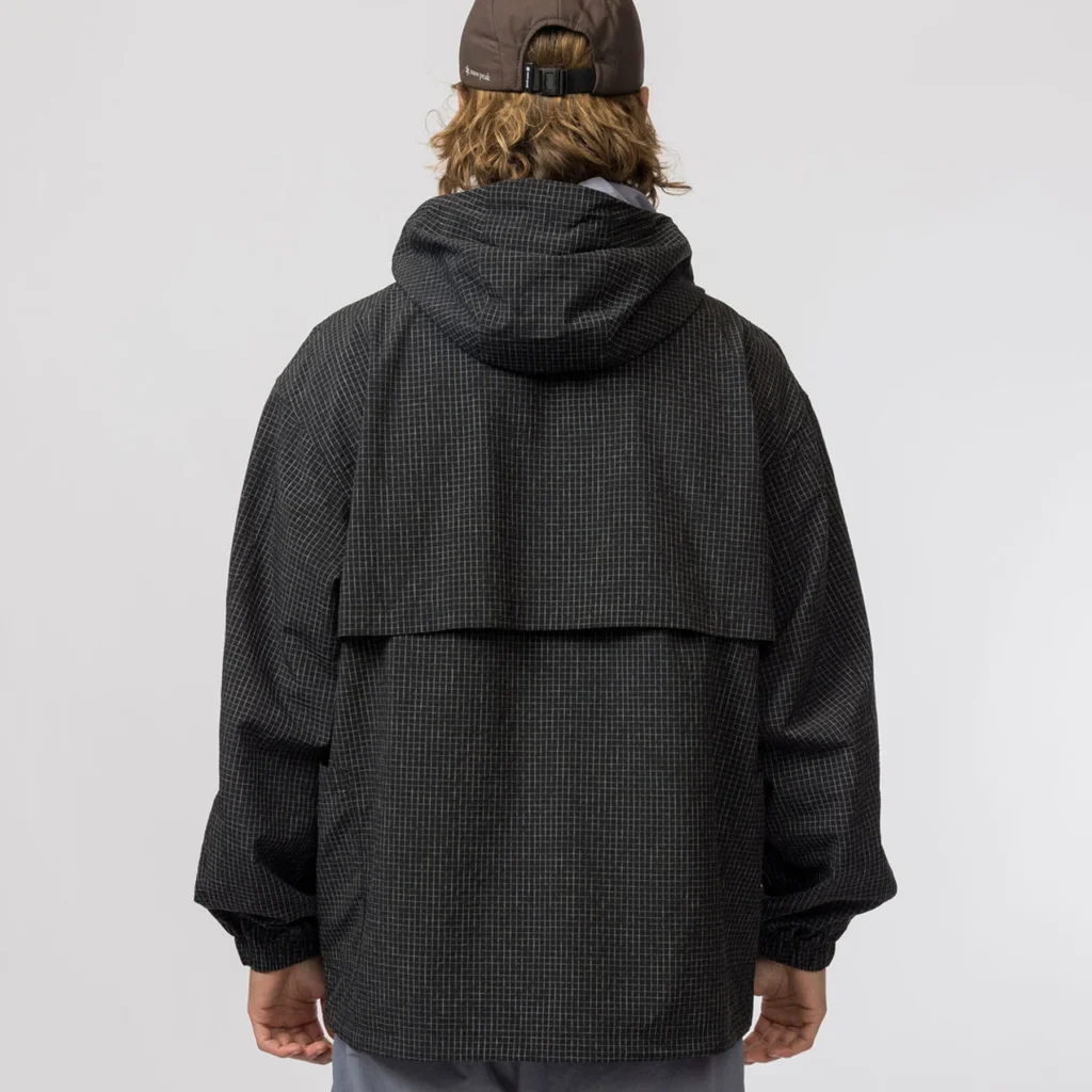 Snow Peak Kasuri Ripstop Jacket Black