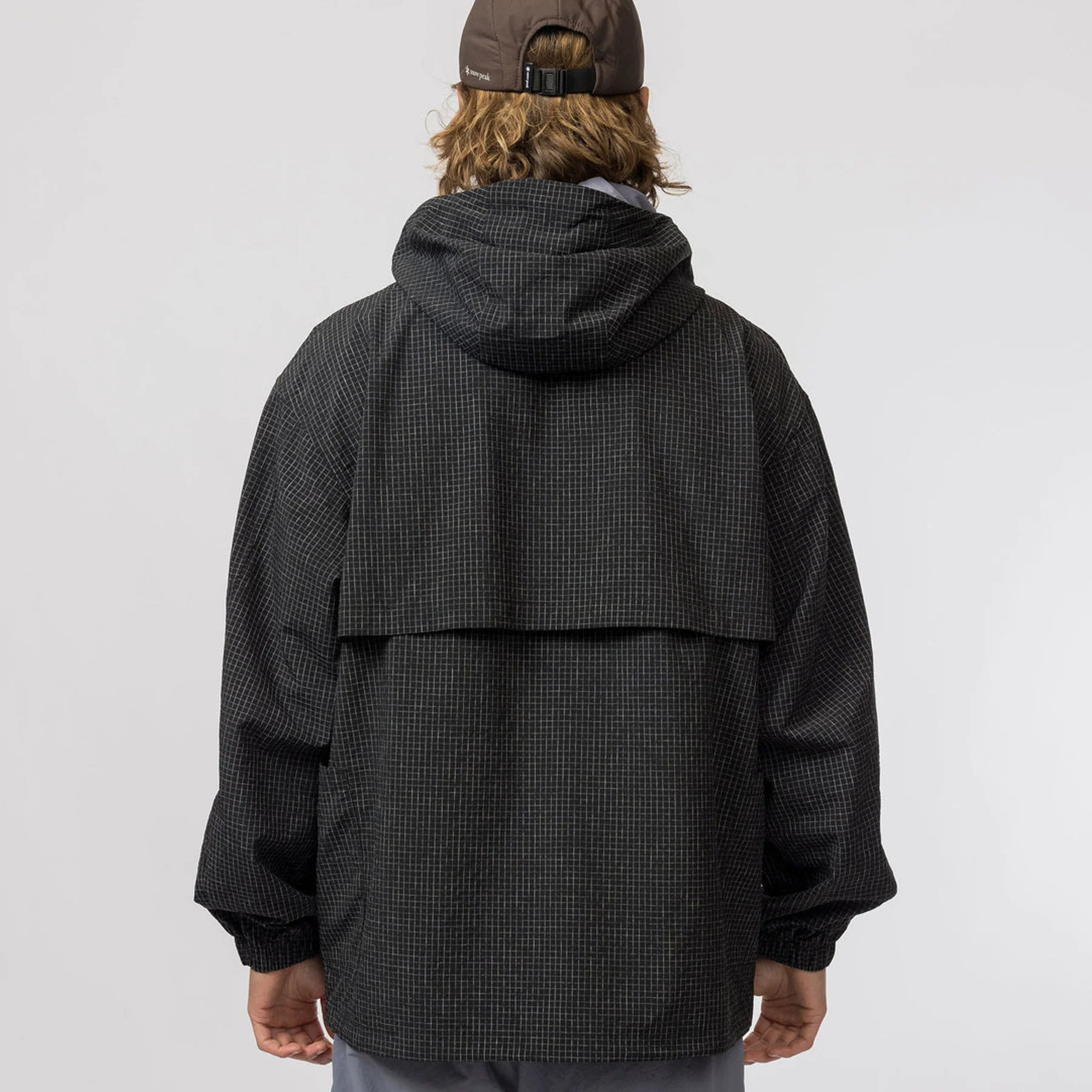 Snow Peak Kasuri Ripstop Jacket Black