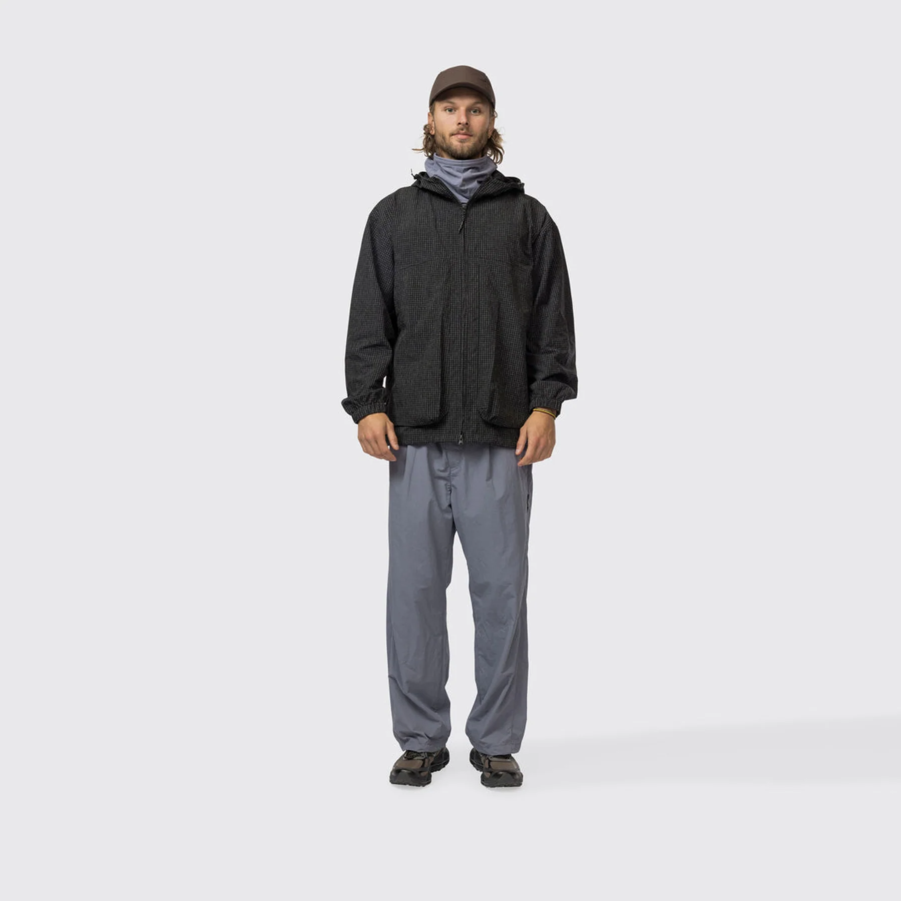 Snow Peak Kasuri Ripstop Jacket Black