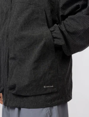 Snow Peak Kasuri Ripstop Jacket Black