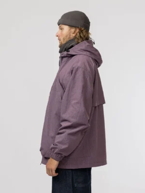 Snow Peak Kasuri Ripstop Jacket Dark Purple