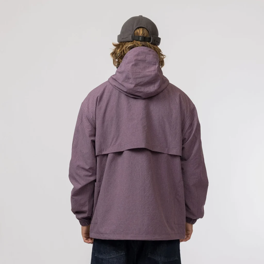 Snow Peak Kasuri Ripstop Jacket Dark Purple