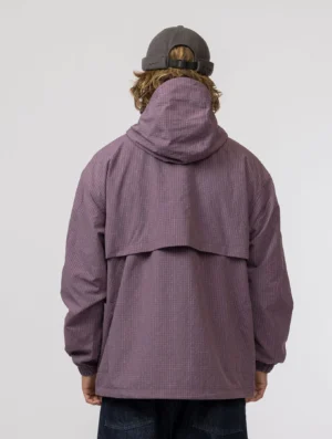 Snow Peak Kasuri Ripstop Jacket Dark Purple