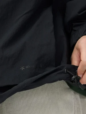 Snow Peak Nylon Double Rip Jacket Black