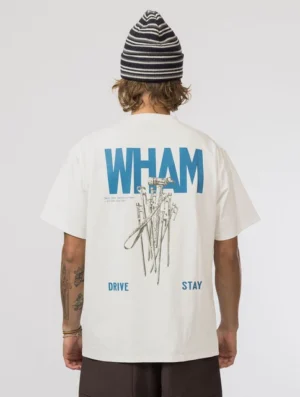 Snow Peak Pegs & Hammer T-Shirt Off White
