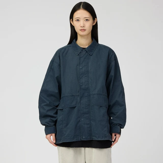 Snow Peak Pigment Washed Jacket Navy
