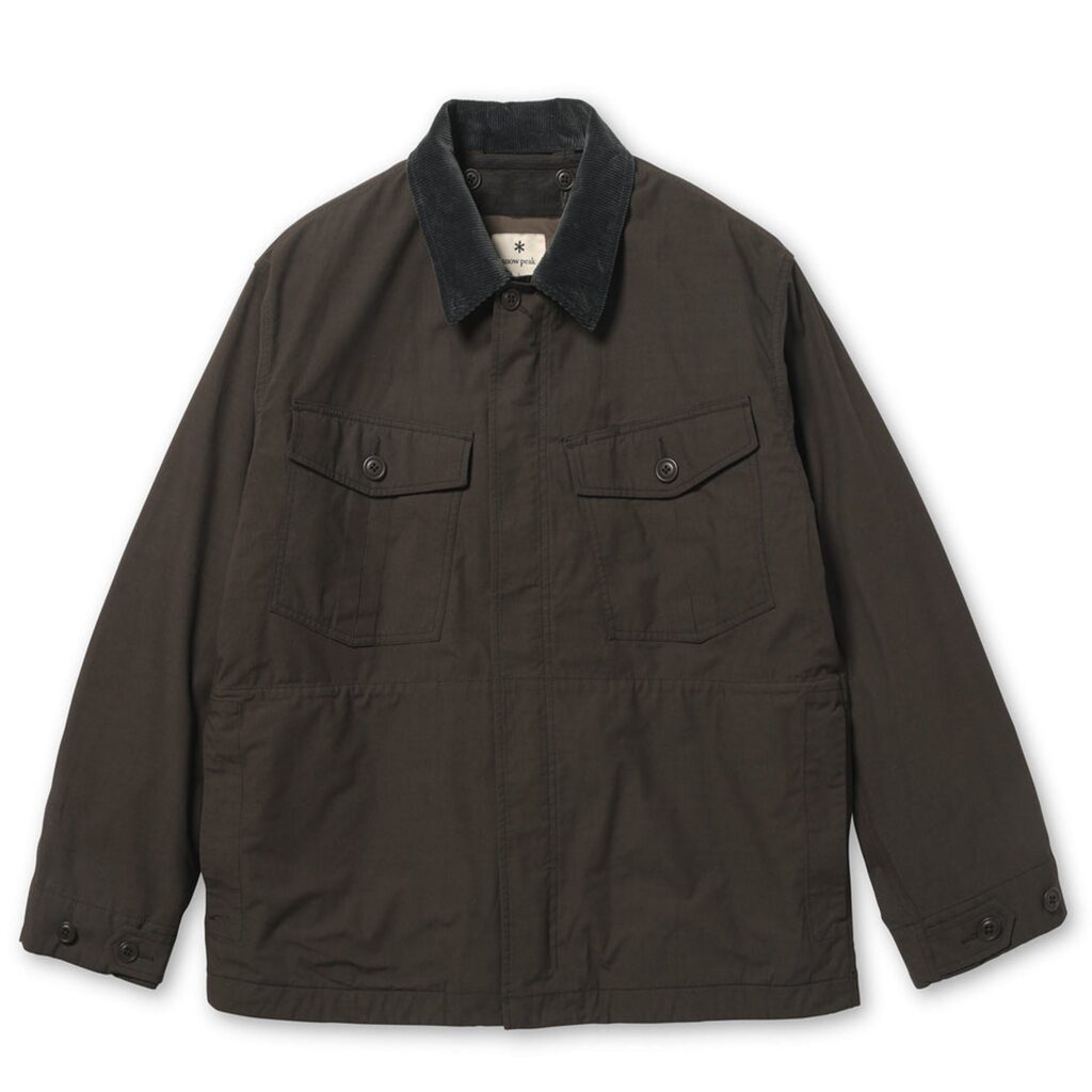 Snow Peak Hybrid Takibi Adjustable Jacket Dark Brown
