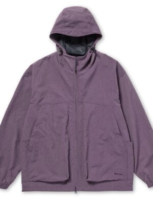 Snow Peak Kasuri Ripstop Jacket Dark Purple