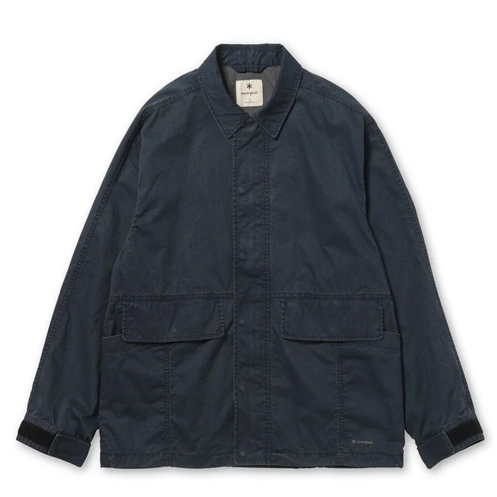 Snow Peak Pigment Washed Jacket Navy