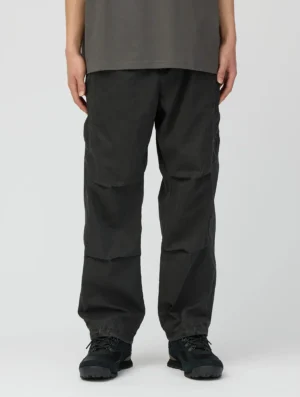 Snow Peak Pigment Washed Pants Charcoal