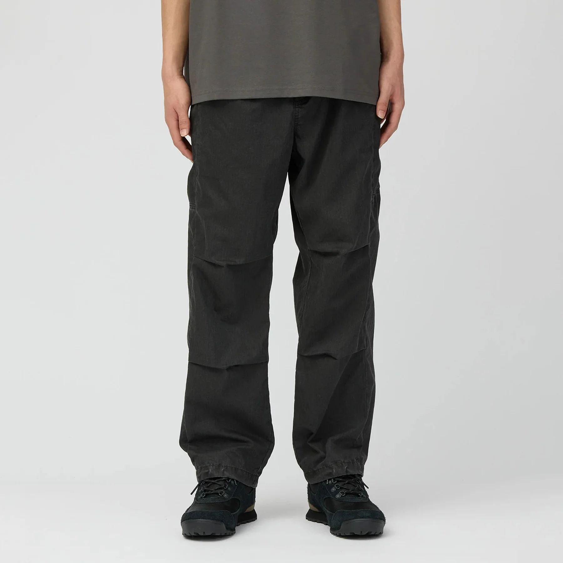 Snow Peak Pigment Washed Pants Charcoal