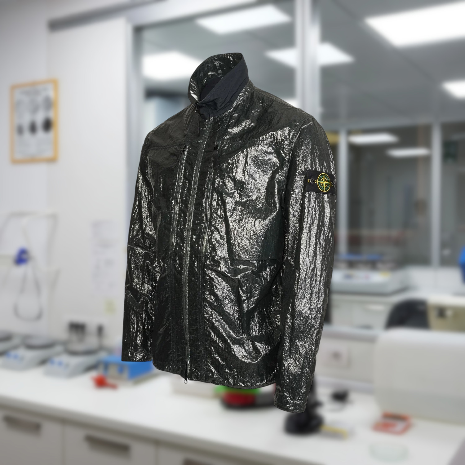 Stone Island Comfort Fit Nylon Lucido Overshirt