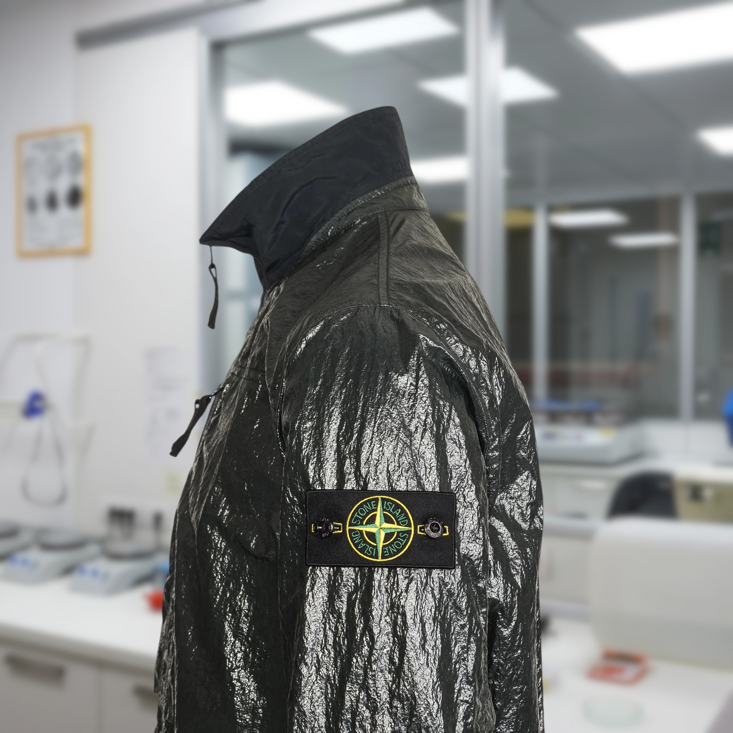 Stone Island Comfort Fit Nylon Lucido Overshirt