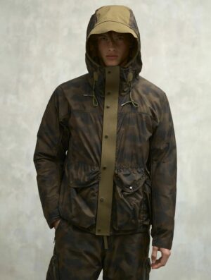 Ten C Skye Ten Anorak Dark Olive