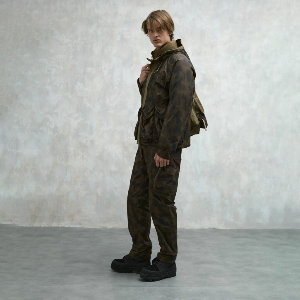 Ten C Skye Ten Anorak Dark Olive